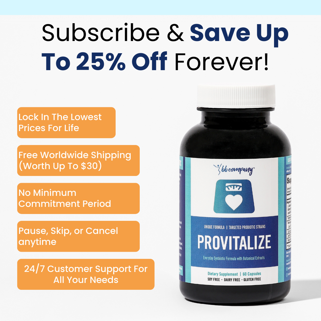 Provitalize |Best Natural Menopause Probiotic