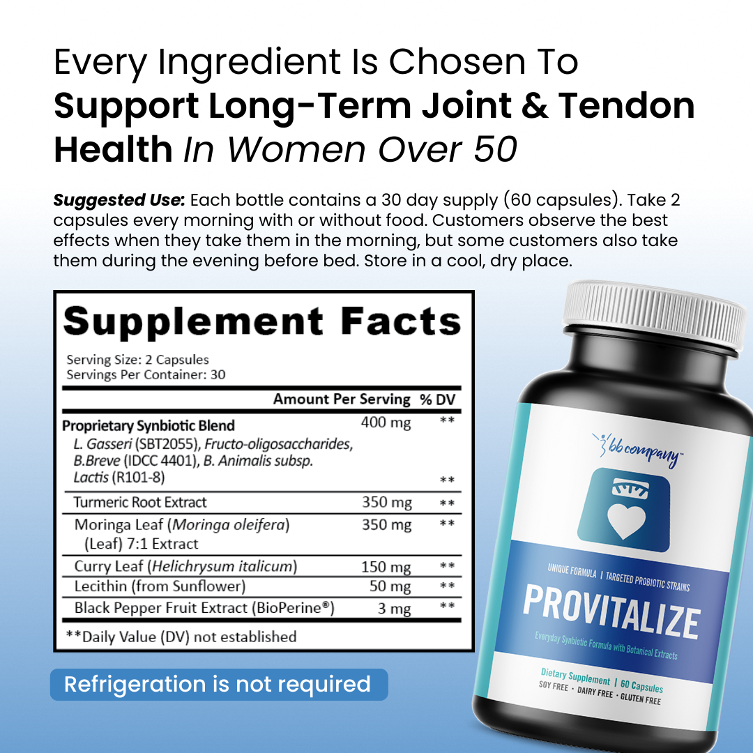 Provitalize |Best Natural Menopause Probiotic