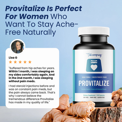 Provitalize |Best Natural Menopause Probiotic